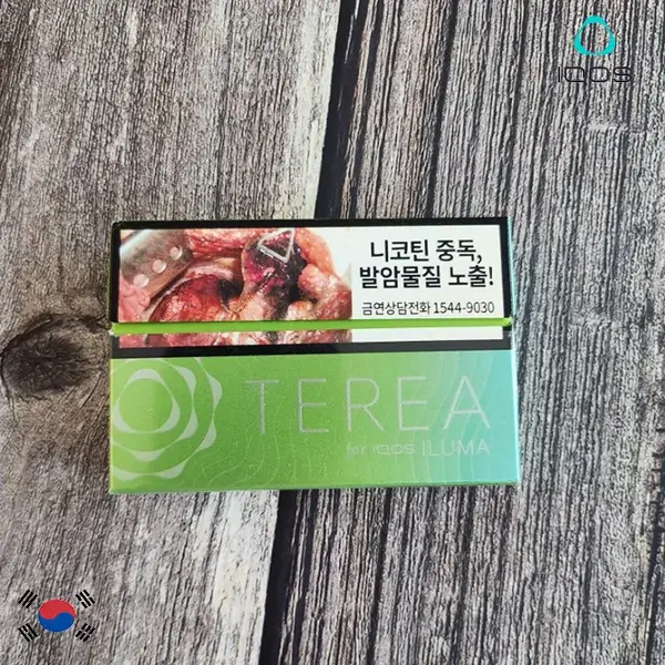 【青檸/抹茶】韓國TEREA煙彈口味 IQOS ILUMA 專用 整條煙 (10包):圖片 2